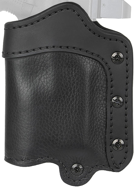 1791 Gunleather Ultra Custom Memory-Lok Light Bearing OWB Holster Size 2.1 Night Sky Black Leather - M&P Shield RH