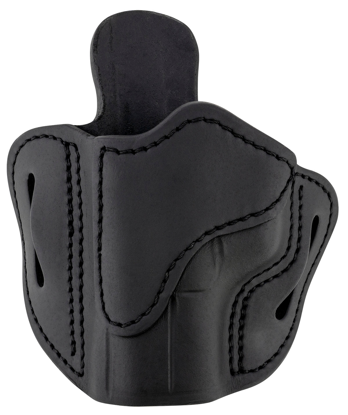 1791 Gunleather OR-BH2.1 Optic Ready OWB Holster Size 2.1 Stealth Black Leather - Glock 17/M&P Shield LH