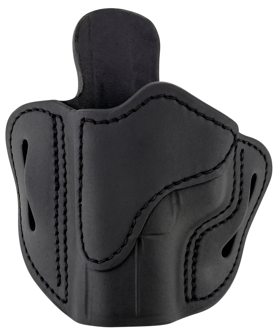 1791 Gunleather OR-BH2.1 Optic Ready OWB Holster Size 2.1 Stealth Black Leather - Glock 17/M&P Shield LH