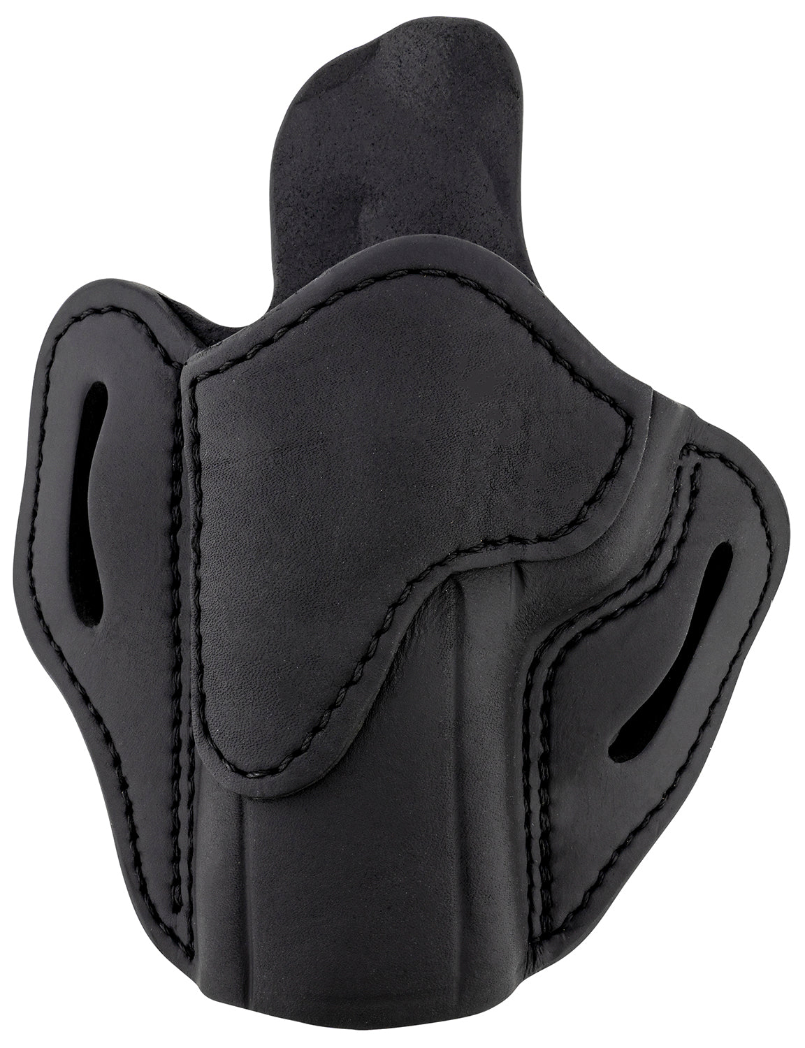 1791 Gunleather ORBH24SBLL BH2.4 Optic Ready Belt Holster Size 2.4 Stealth Black Leather, Left Hand - Fits Walther PPQ and Sig P320