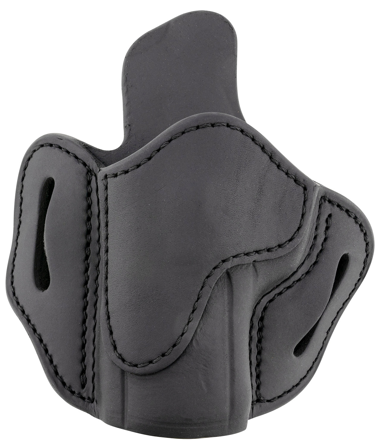 1791 Gunleather ORBH24SSBLL BH2.4S Optic Ready Belt Holster Size 2.4S Stealth Black Leather, Left Hand - Fits FN 509 and HK VP9SK