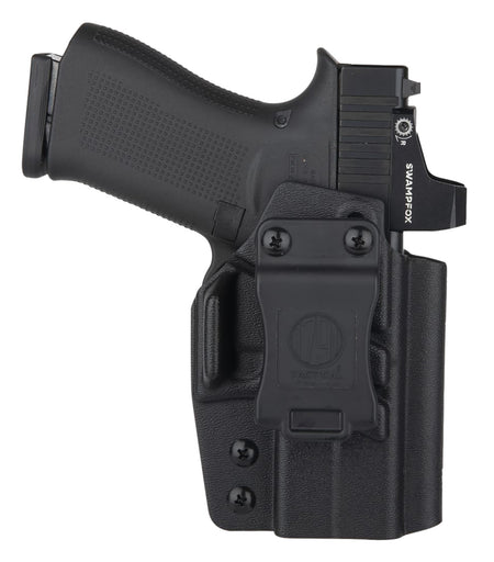 1791 Gunleather Tactical Kydex IWB Holster with Belt Clip, Black, Left Hand - Glock 43/43X/43X MOS/48 Compatible
