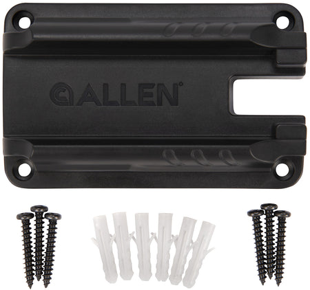 Allen 5648 Rare-Earth Magnet Rail Handgun Holder Black Metal Holds 1