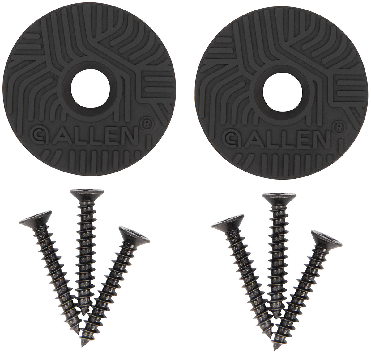 Allen Disc Magnet Set 5649 Black Metal 2 Pack Mountable Rare Earth for Guns and Parts