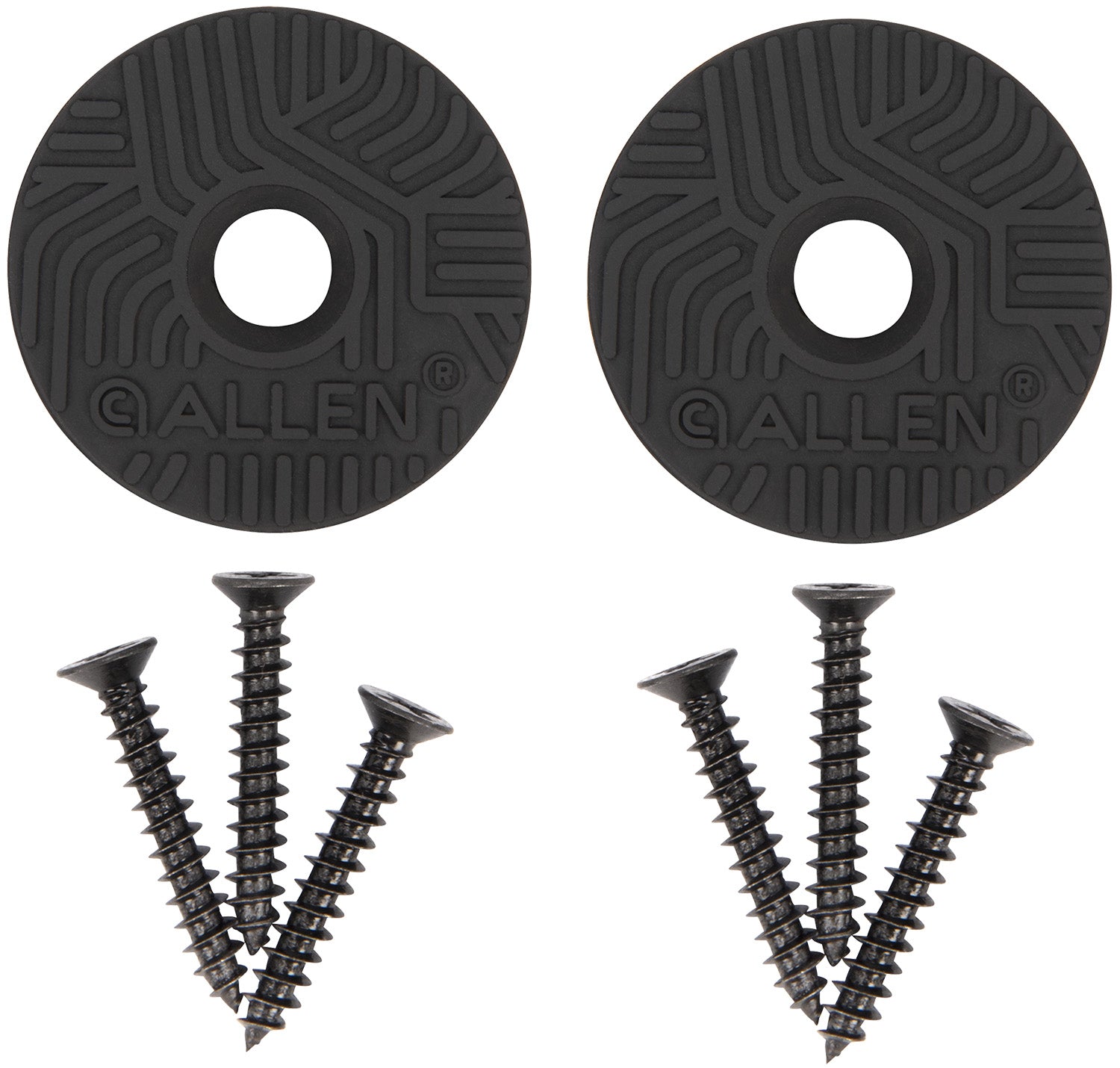 Allen Disc Magnet Set 5649 Black Metal 2 Pack Mountable Rare Earth for Guns and Parts