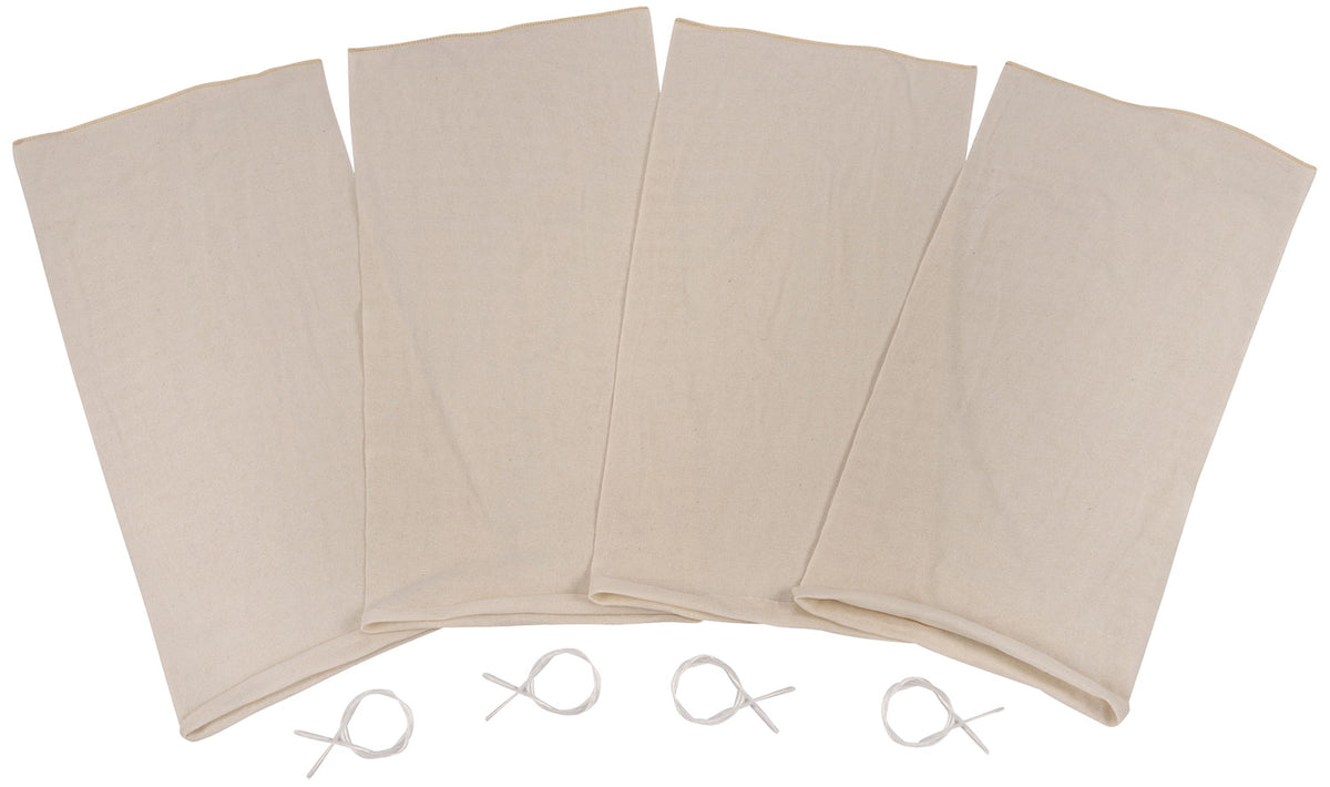 Allen 6596 Deer Quarter Game Bags Colorado Deluxe Natural Poly Cotton Blend Breathable 4-Pack