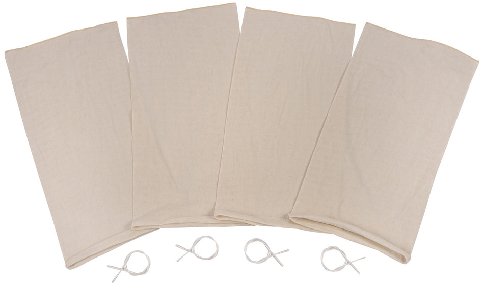 Allen 6596 Deer Quarter Game Bags Colorado Deluxe Natural Poly Cotton Blend Breathable 4-Pack