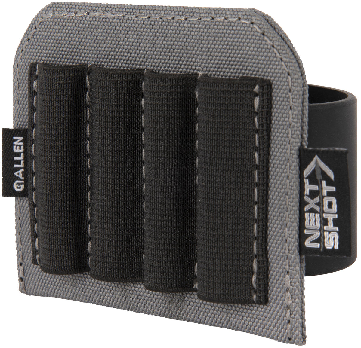 Allen 8208 Silicone Band Rifle Buttstock Cartridge Carrier 4rd Multi-Caliber