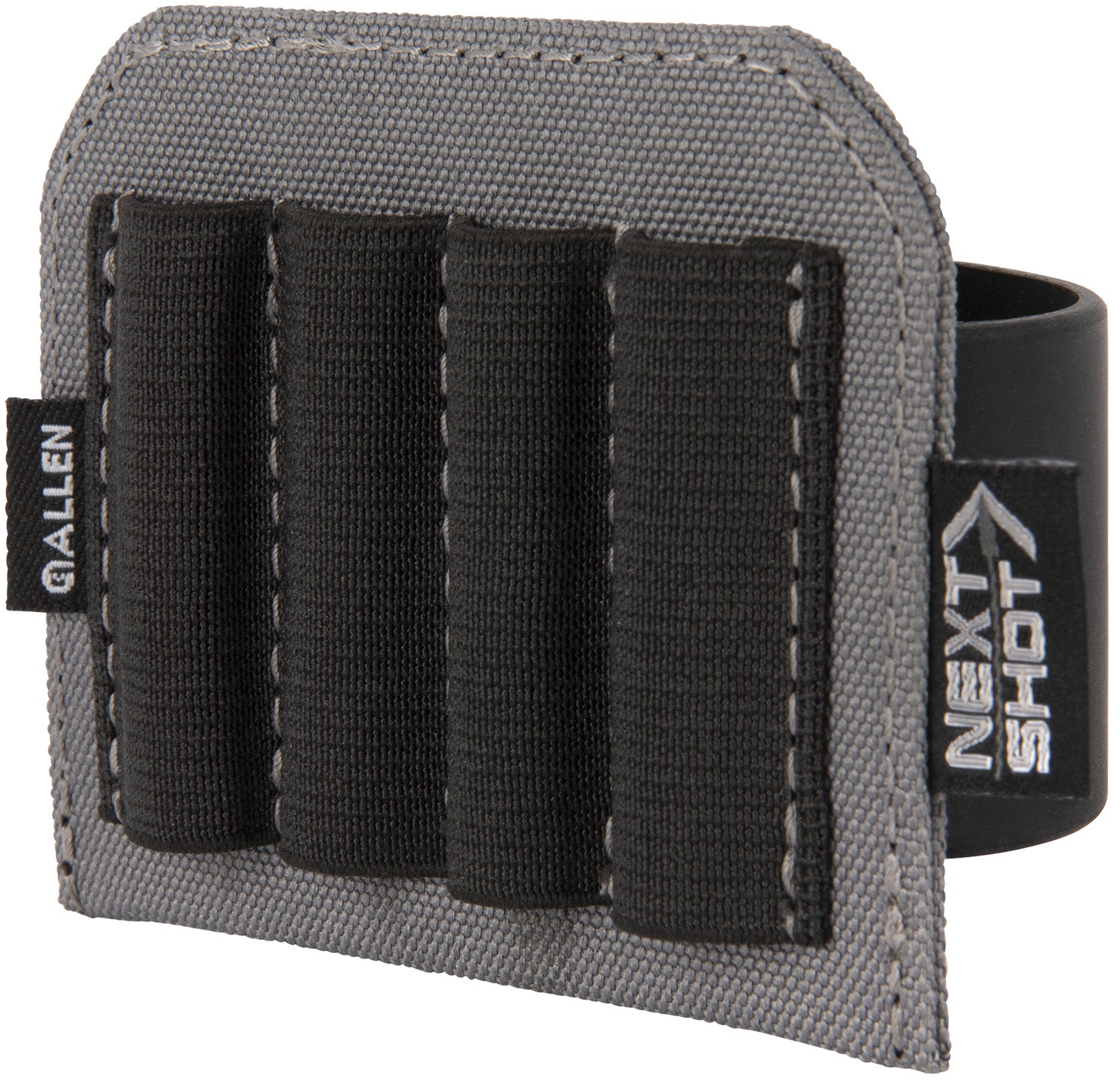 Allen 8208 Silicone Band Rifle Buttstock Cartridge Carrier 4rd Multi-Caliber