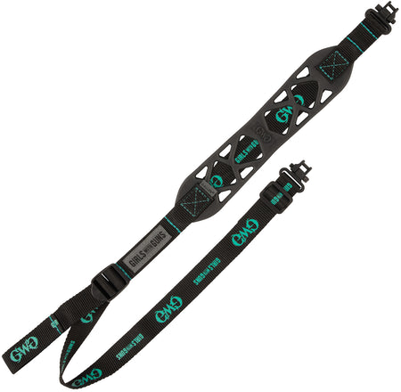 Girls With Guns 8274 Black Label Non-Slip Rubber Adjustable Rifle Sling