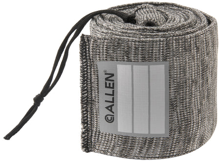 Allen 13167 52" Stretch Knit Rifle/Shotgun Gun Sock Gray with Silicone Treatment & Custom ID Label