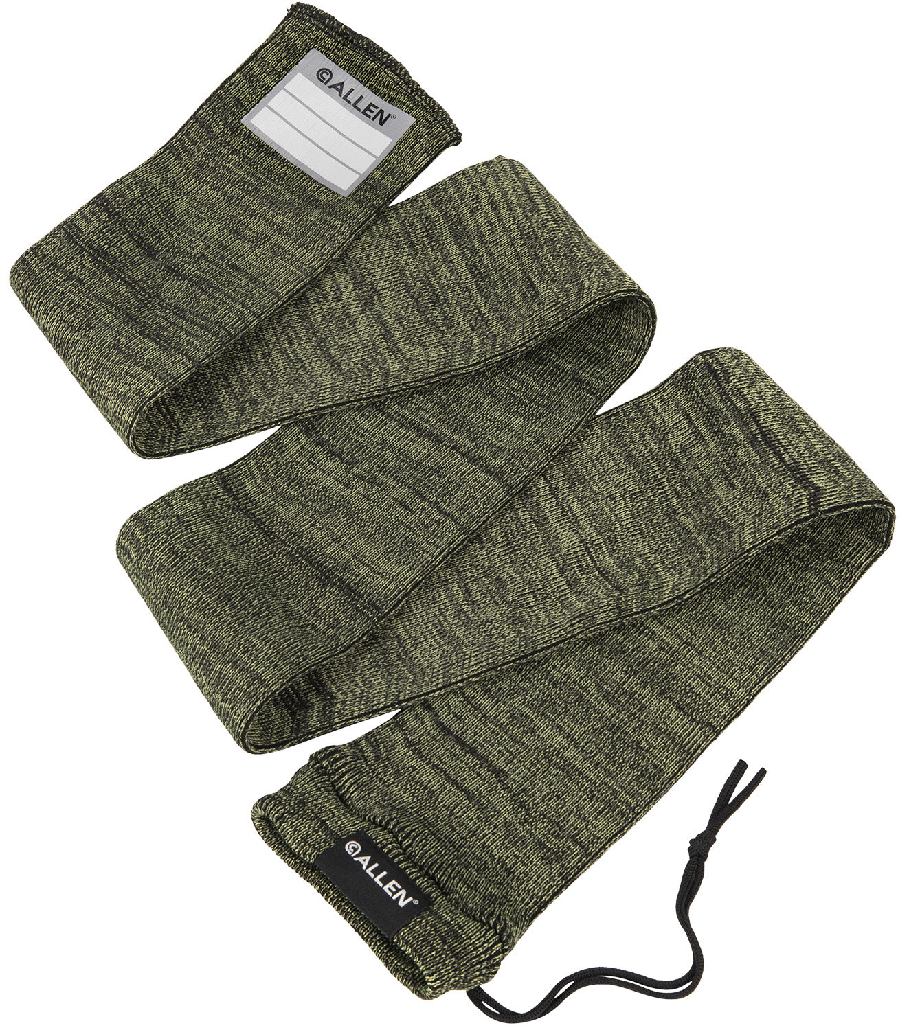 Allen 13171 52" Stretch Knit Rifle/Shotgun Sock Green with Silicone Treatment & Custom ID Label