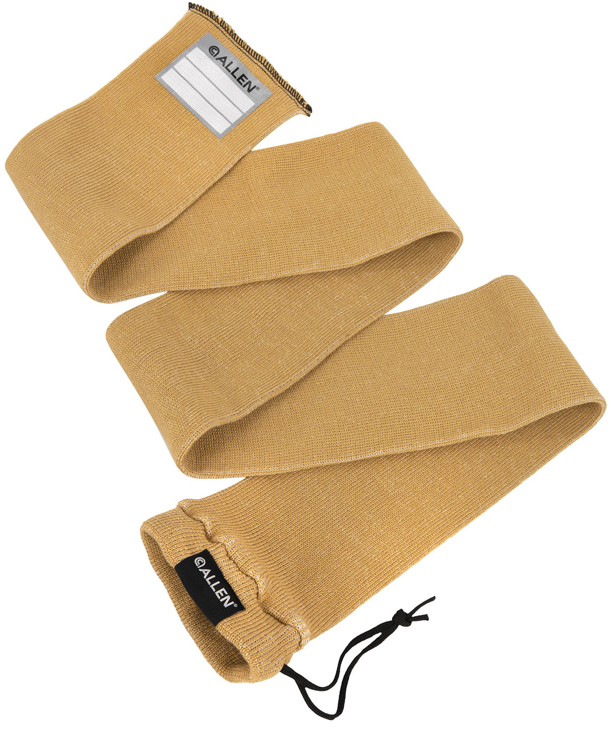 Allen 13172 52" Stretch Knit Rifle/Shotgun Sock Coyote with Silicone Treatment & ID Label