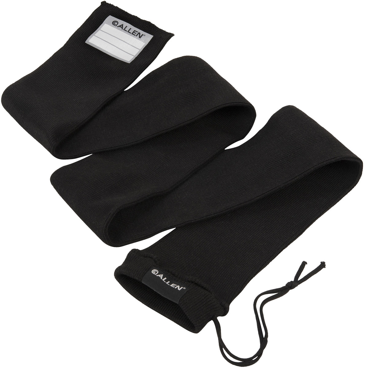 Allen 13173 52" Stretch Knit Rifle/Shotgun Sock Black with Silicone Treatment & Custom ID Label