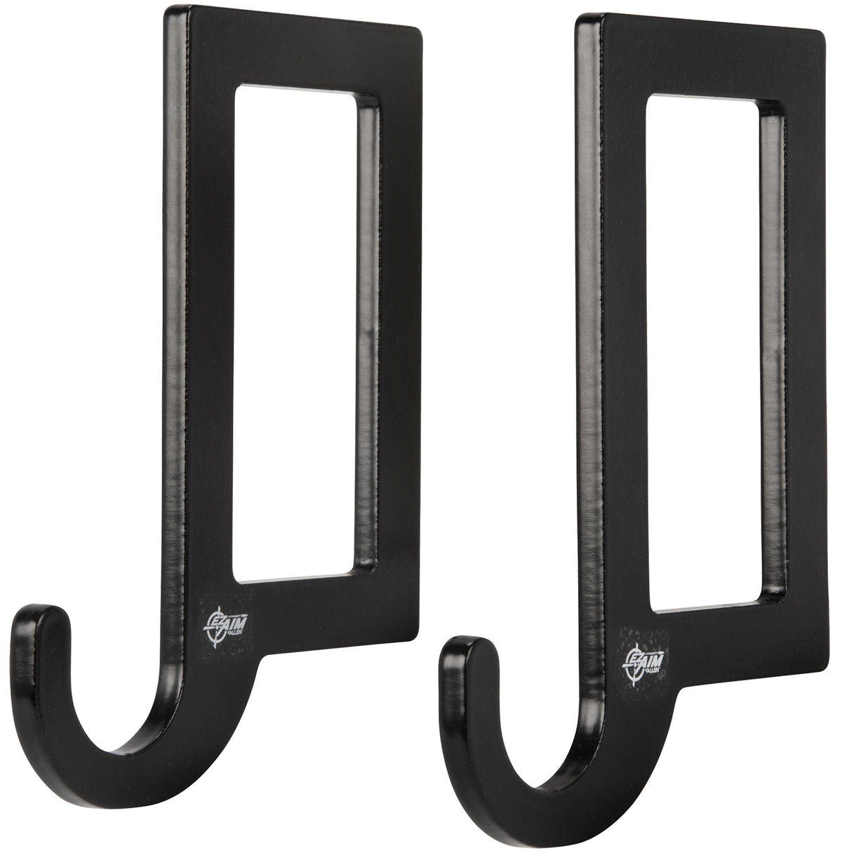 EZ-Aim 15571 Powder-Coated Steel Horizontal Hook for Gong Targets, 2 Per Pack