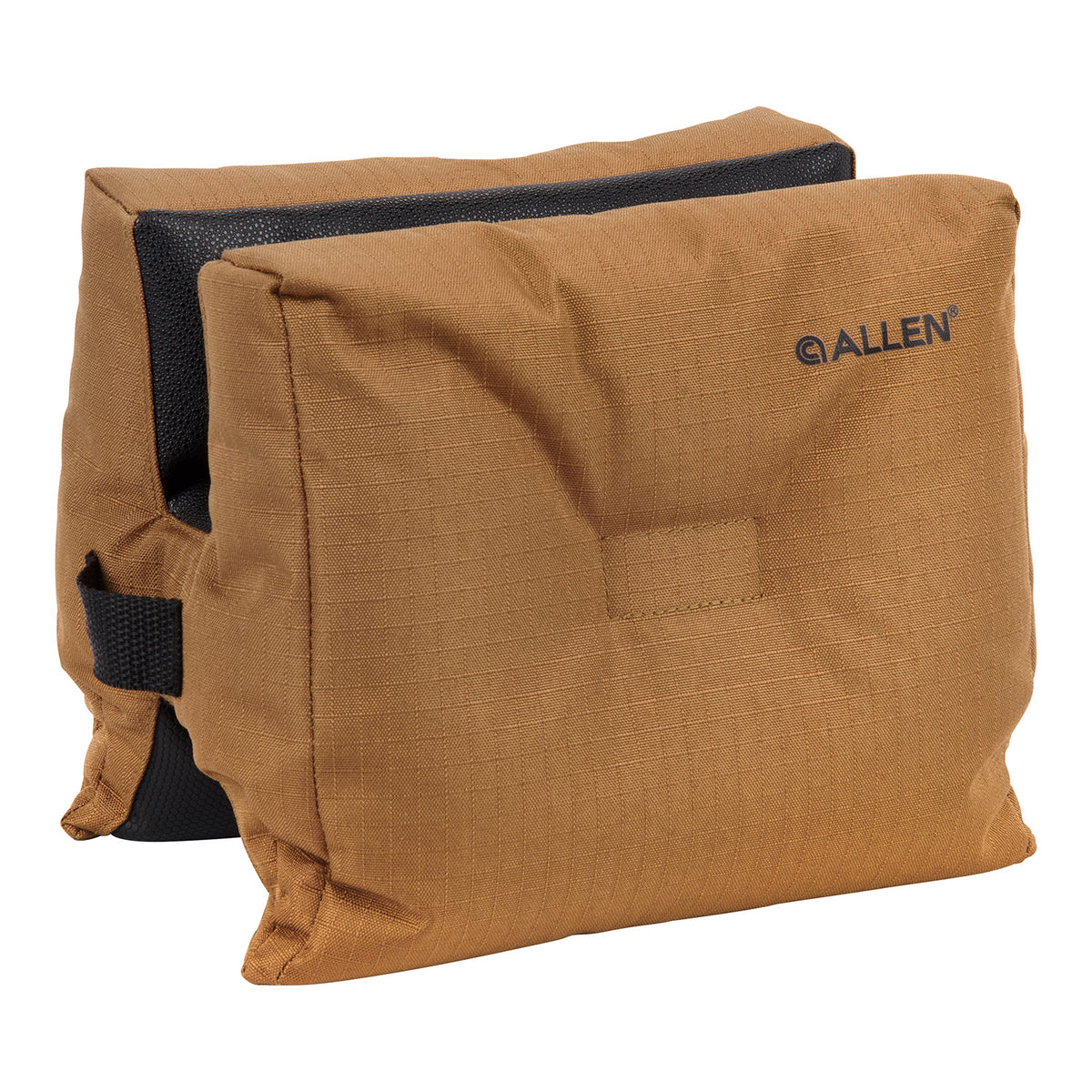 Allen 18412 X-Focus Bench Shooting Rest Prefilled Bag Coyote Black Accents Ripstop Polyester