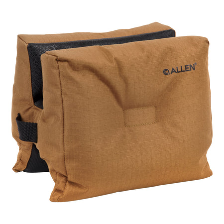 Allen 18412 X-Focus Bench Shooting Rest Prefilled Bag Coyote Black Accents Ripstop Polyester