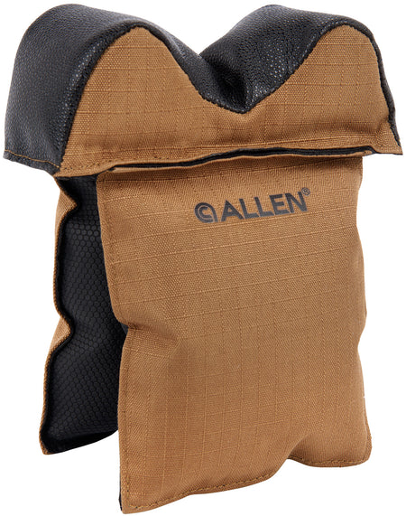 Allen 18413 X-Focus Prefilled Window Front Bag Shooting Rest Coyote Black Accents Ripstop