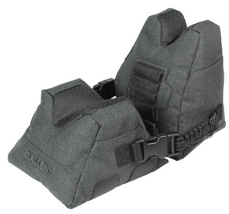 Allen 18417 Eliminator Shooting Rest Front and Rear Bag Combo Gray Polyester Paracord Handle