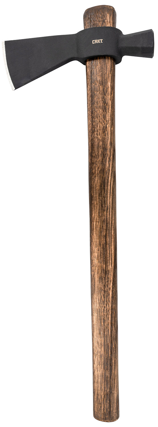 CRKT 2724 Chogan Hammer 1055 Carbon Steel Head Tennessee Hickory USA-Made Handle 17.88" Hammer Axe Tool