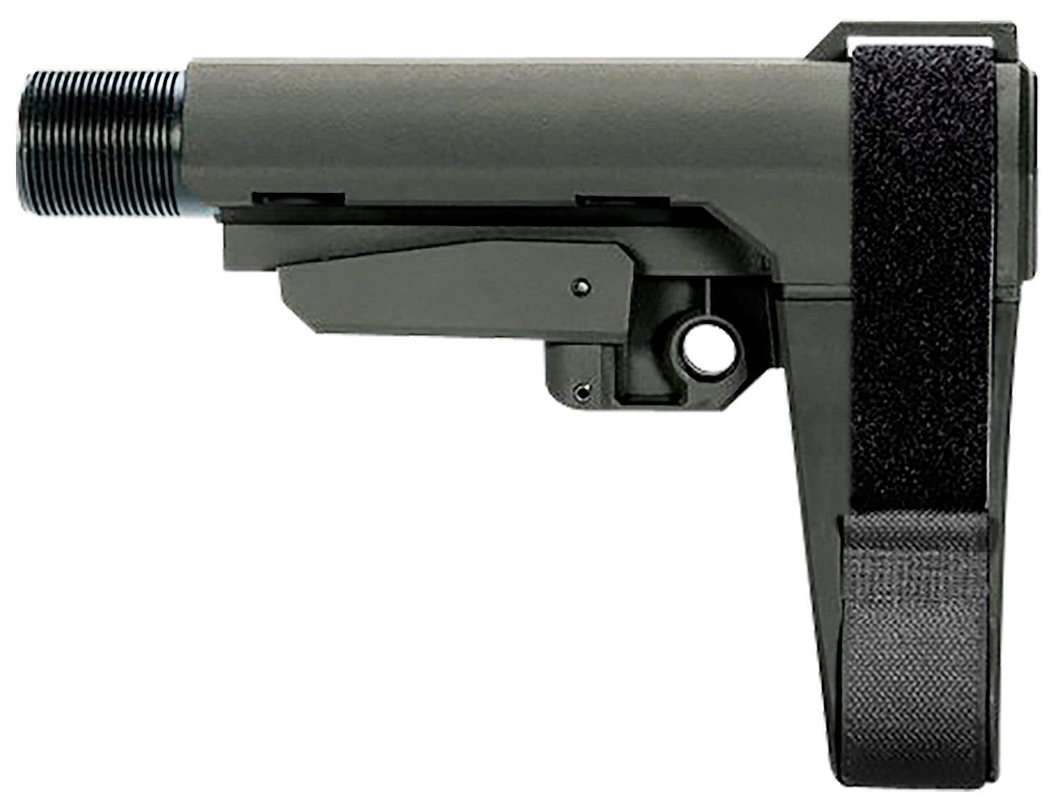 SB Tactical SBA3 X Stealth Gray Synthetic 5-Position Adjustable Stabilizing Brace AR-Platform