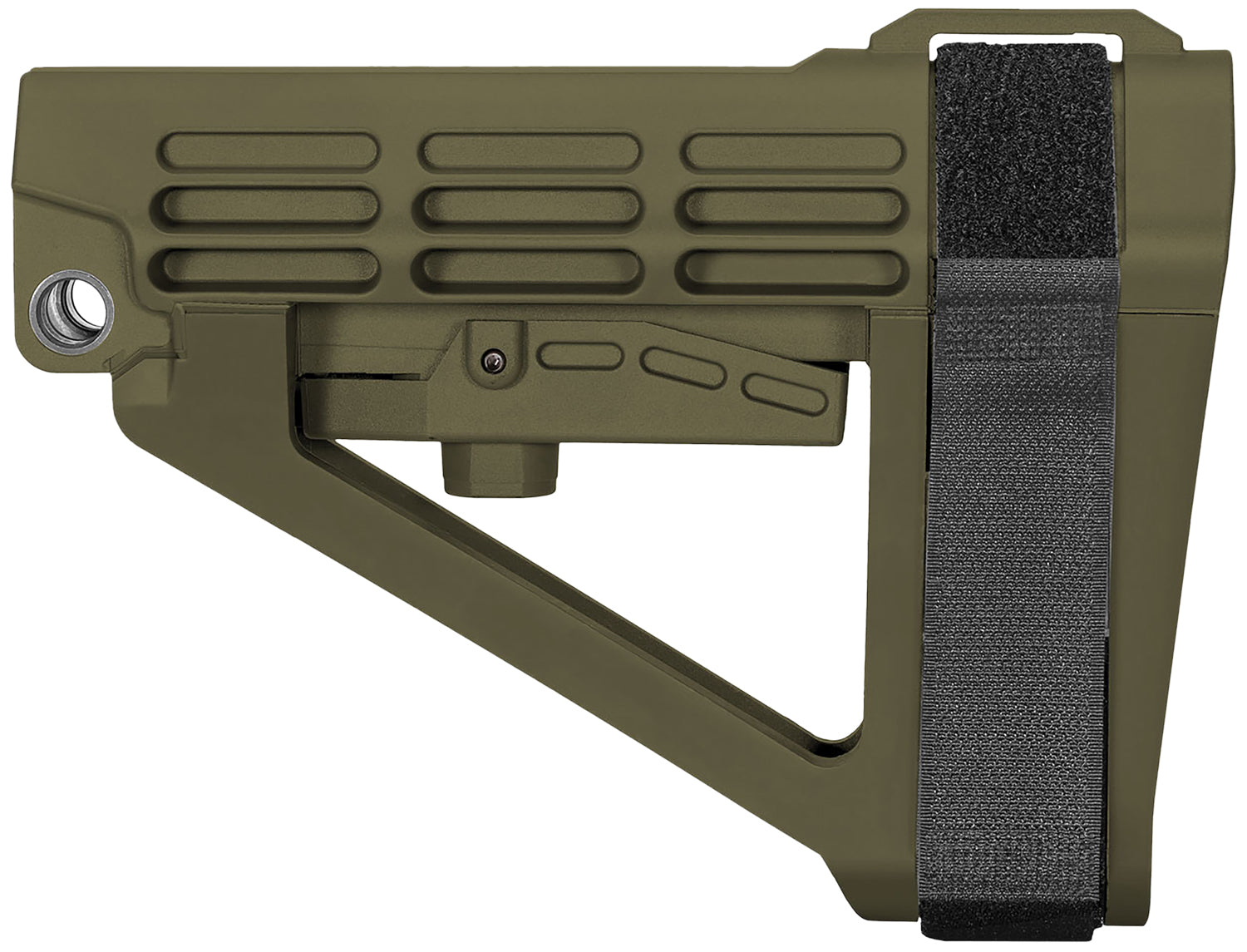 SB Tactical SBA4 X OD Green Synthetic Adjustable Stabilizing Brace for AR-Platform