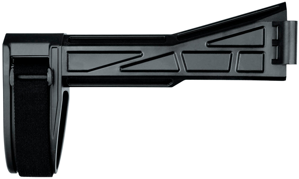 SB Tactical SBT201SB SBT-G2 Right Side-Folding Black Synthetic Pistol Brace for H&K UMP B&T APC SMG45
