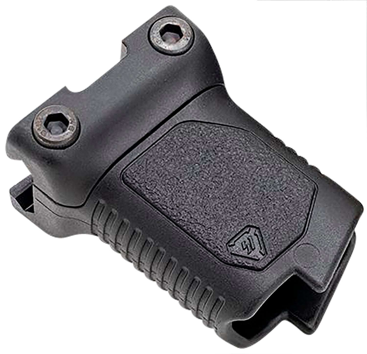 Strike Industries Short Angled Vertical Foregrip Cable Management Picatinny Rail Black