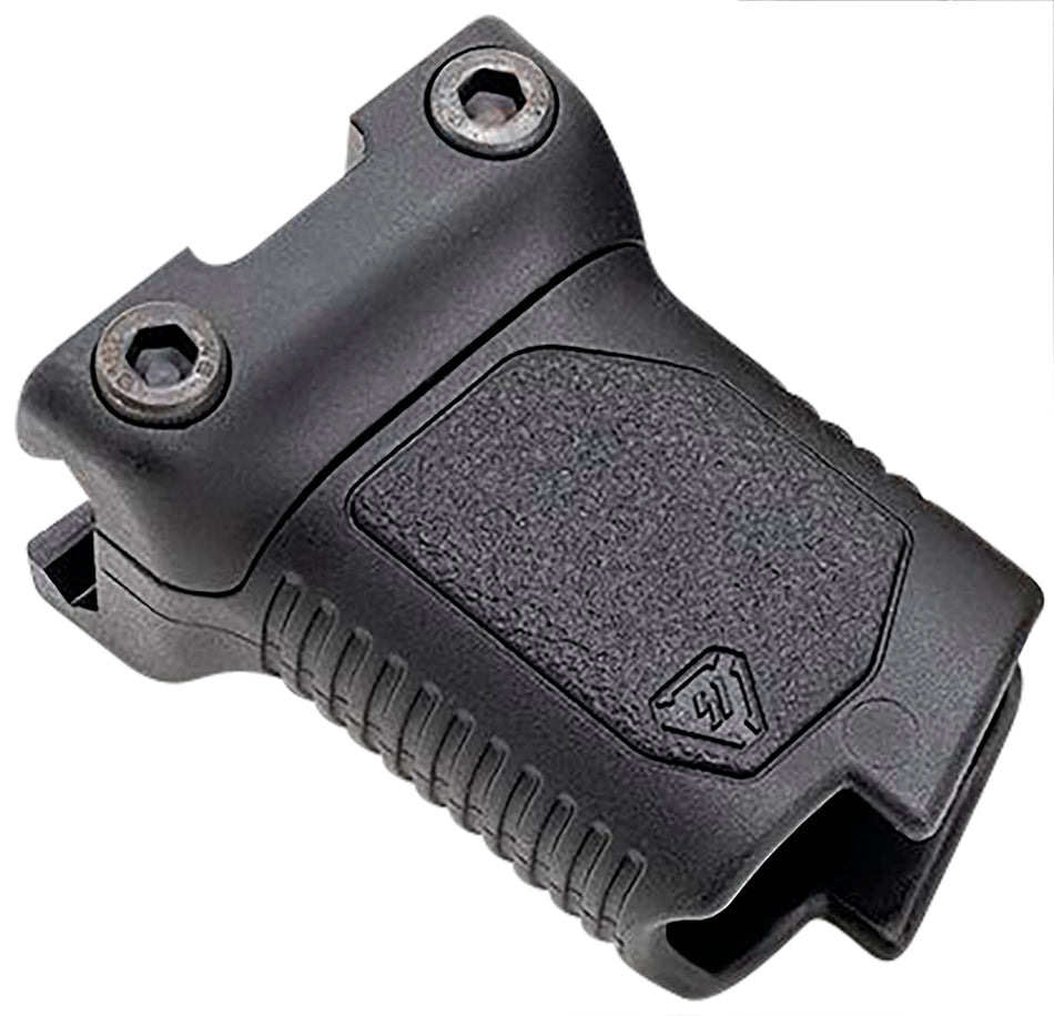 Strike Industries Short Angled Vertical Foregrip Cable Management Picatinny Rail Black