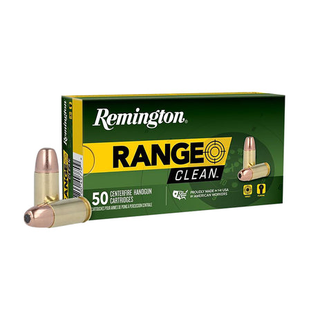 Remington Range Flat Nose Enclosed Base 115 Grain 9mm Luger/Parabellum 1145 fps 047700660004