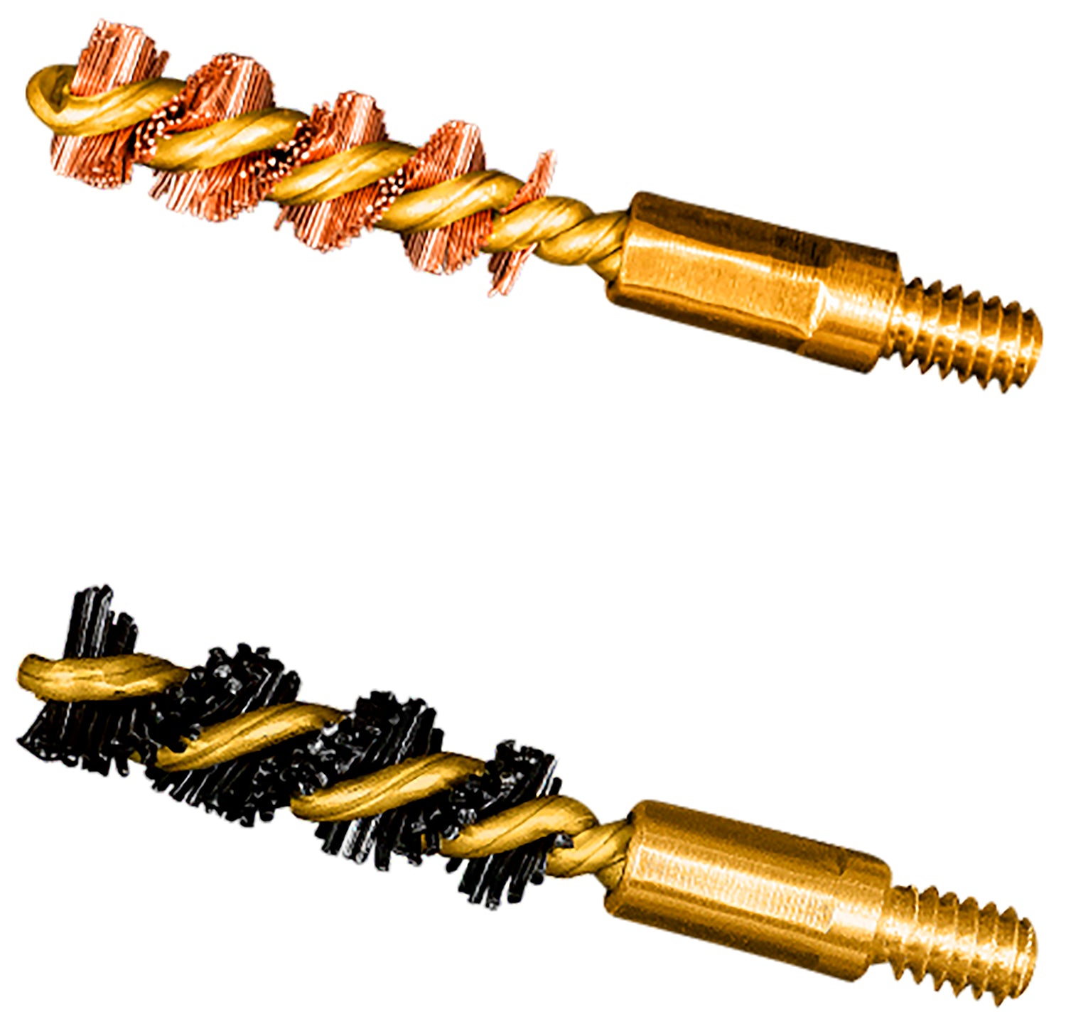Otis FG317NB Bore Brush Pack 17HMR/177 WSM/177 Cal Airgun Bronze/Nylon 2 Pk