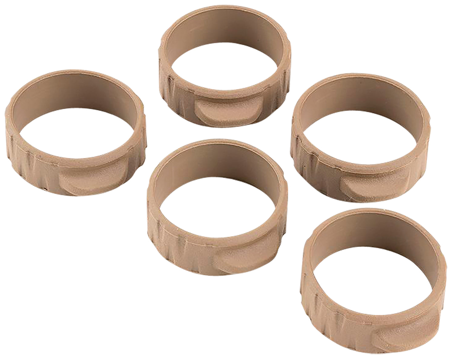 Strike Industries Bang Band Mini 34mm NBR Flat Dark Earth – Pack of 5