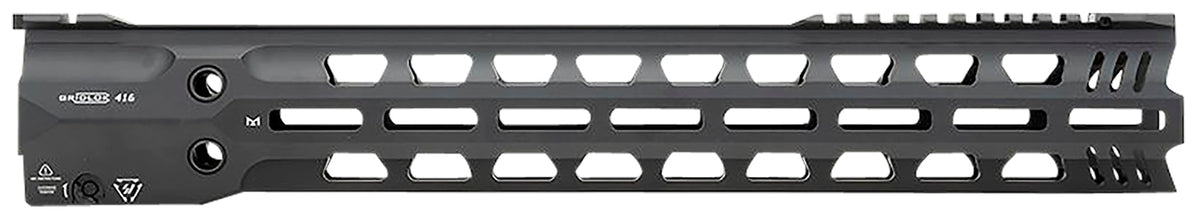 Strike Industries 16" GridLok Full Duty M-LOK Handguard Quick Detach Black Aluminum for HK416 M27