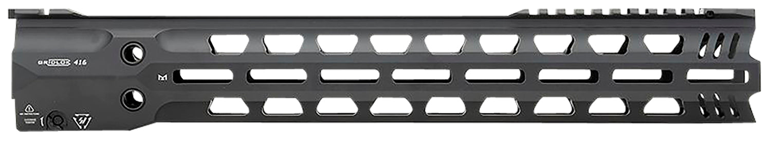 Strike Industries 16" GridLok Full Duty M-LOK Handguard Quick Detach Black Aluminum for HK416 M27