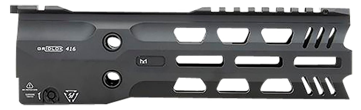 Strike Industries GridLok Full Duty 9" M-LOK Black Handguard with QD Latch for HK 416/MR556