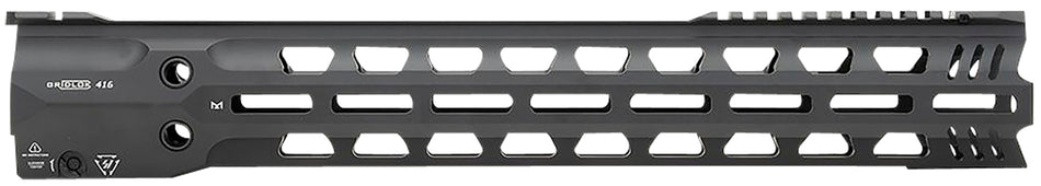 Strike Industries GridLok Lightspeed 16" M-LOK Black Handguard with QD Latch for HK 416/MR556