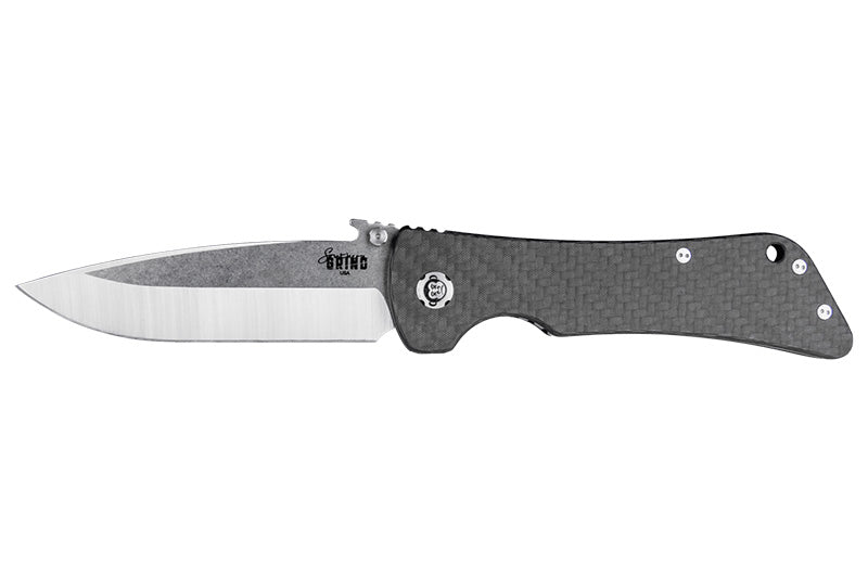 SouthernGrind Bad Monkey Folding Knife Emerson Drop Point CFH Satin