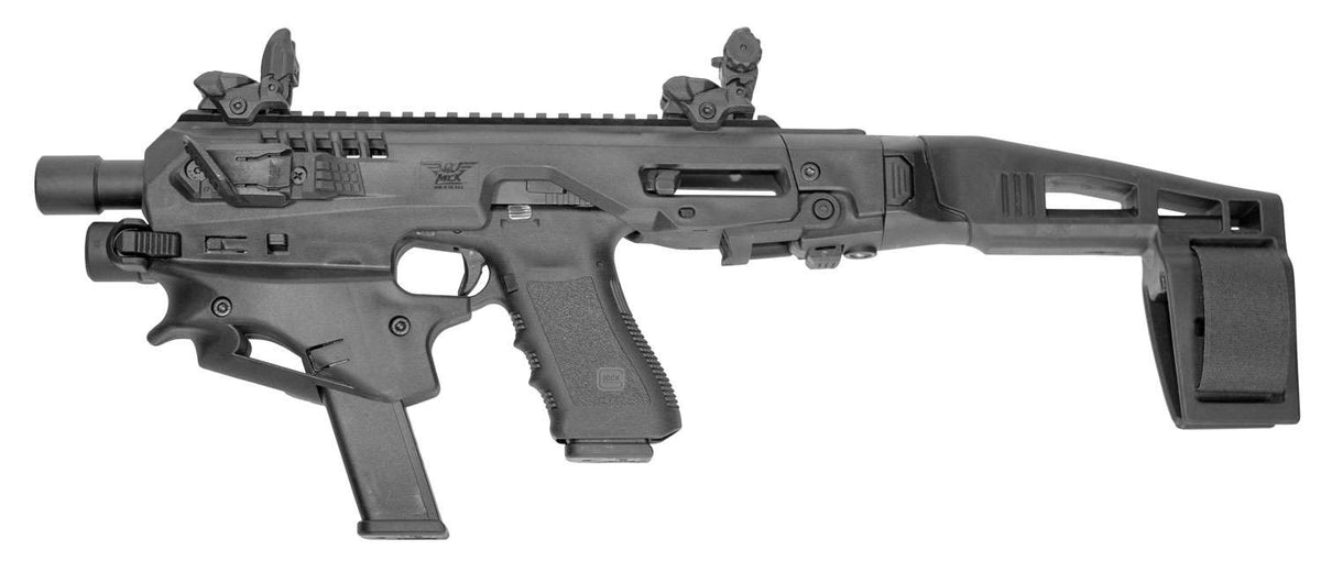 CAA Micro Conversion Kit Glock Black Advanced Kit with Long Stabilizer