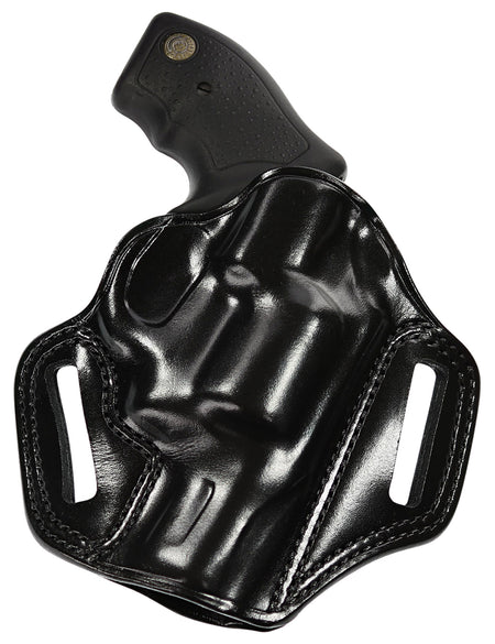 Galco CM834B Combat Master OWB Black Leather Holster Fits Glock 48 and S&W Shield EZ Right Hand