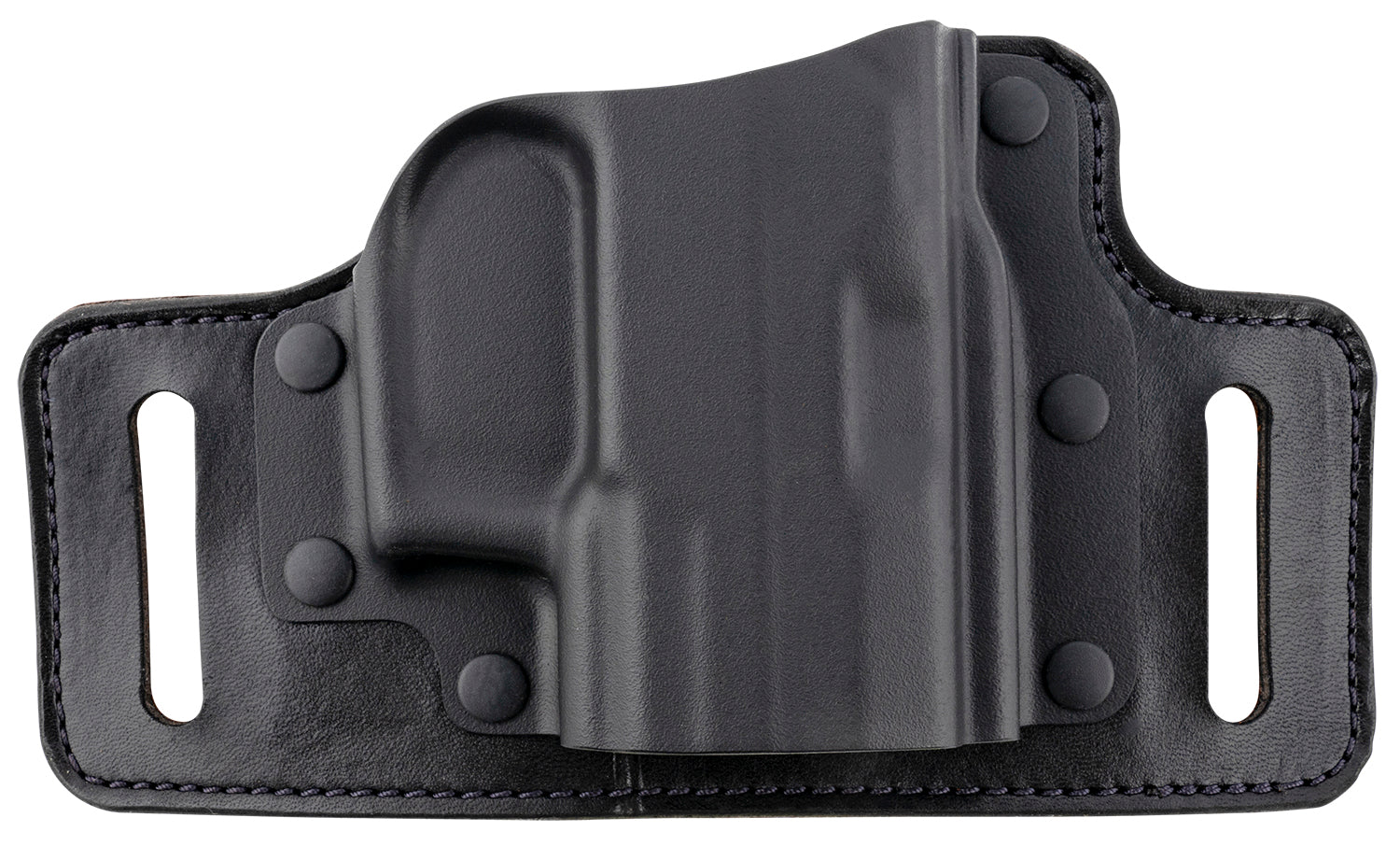 Galco TS820B TacSlide OWB Black Kydex/Leather Holster Compatible with Beretta APX Taurus G3 Sig M18 Right Hand