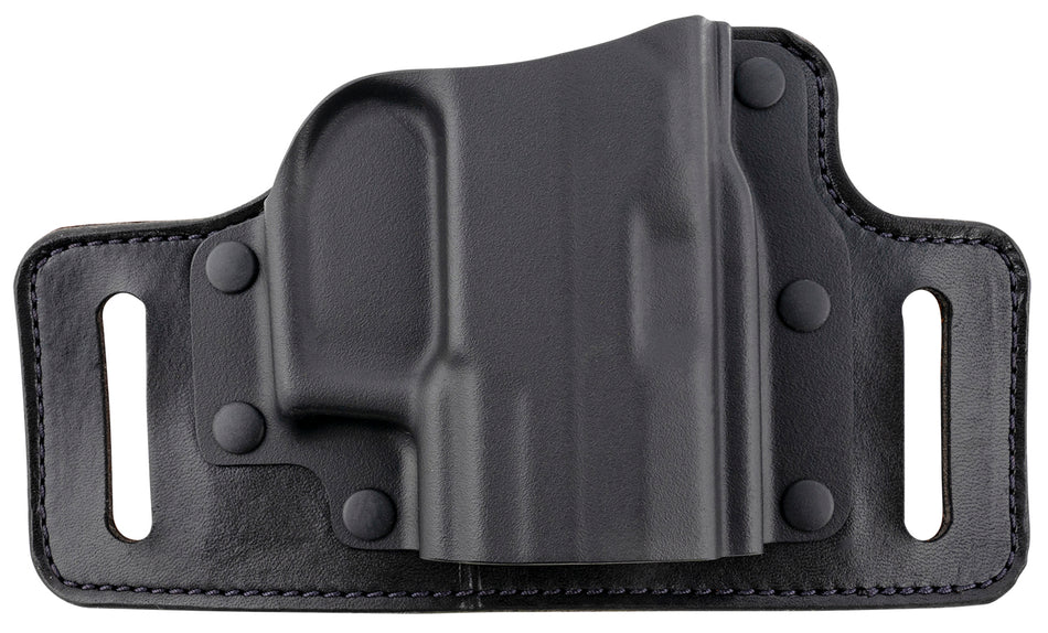 Galco TS820B TacSlide OWB Black Kydex/Leather Holster Compatible with Beretta APX Taurus G3 Sig M18 Right Hand