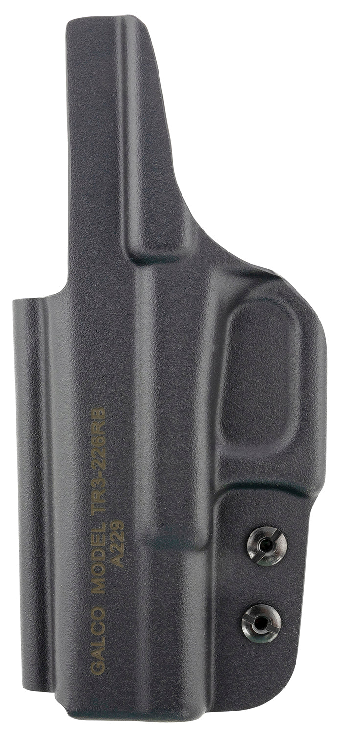 Galco TR3226RB Triton 3.0 OWB Black Leather UniClip Holster Compatible with Glock 19 Gen1-5 Glock 32 Glock 23 Gen2-5 Right Hand