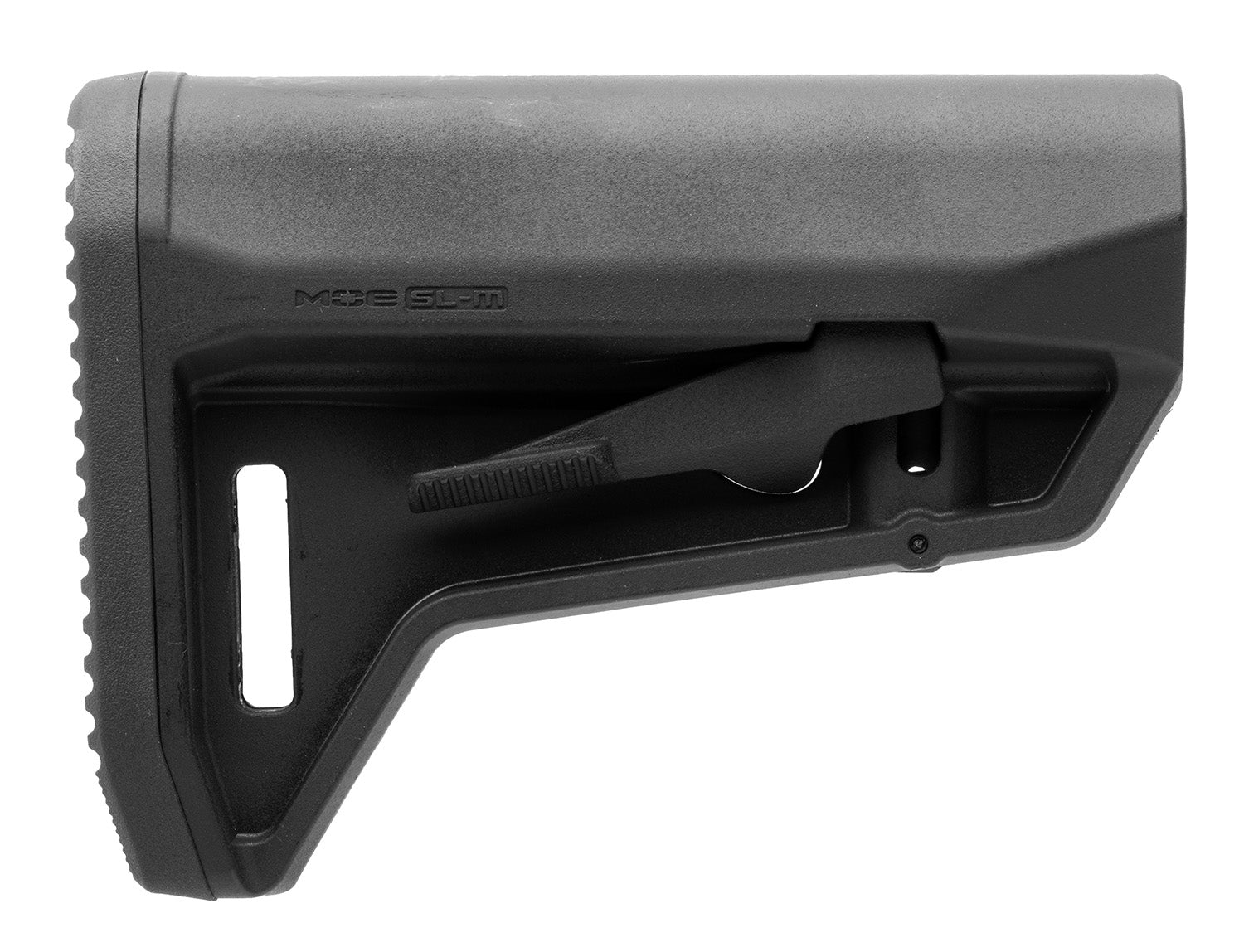 Magpul MAG1242-BLK MOE SL-M Black Synthetic Drop-In Buttstock for Mil-Spec AR Carbine