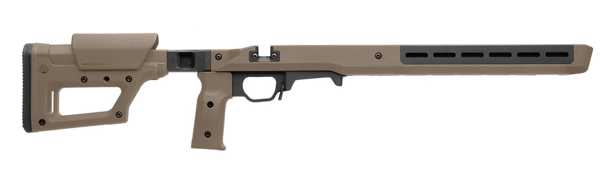 Magpul MAG1199FDE Pro 700 Lite SA Ambidextrous FDE Adjustable Rifle Stock for Rem 700 SA