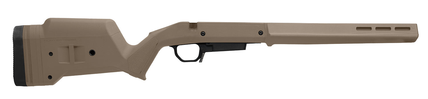 Magpul MAG1207-FDE Hunter American Flat Dark Earth Chassis Stock for Short Action Ruger American with STANAG Mag Well