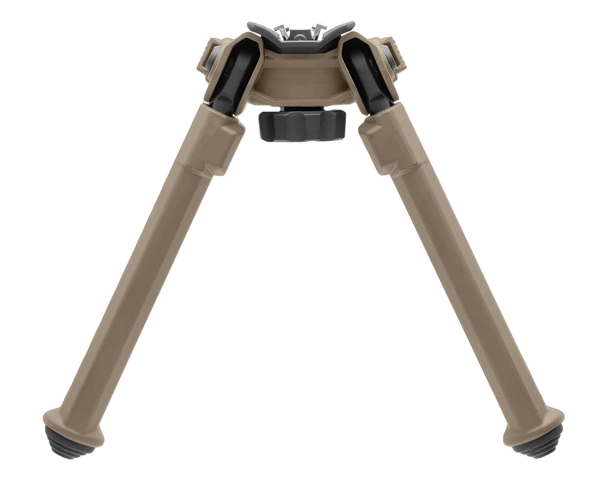 Magpul MAG1174-FDE MOE Bipod Flat Dark Earth, Rapid-Attach Sling Stud, 7-10" Adjustment