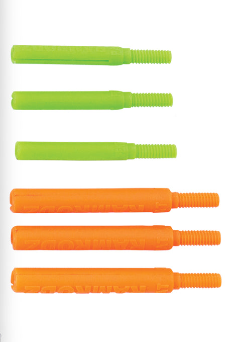 RamRodz 60010 Multi-Caliber Cleaning Rod Adapters for Rifles & Shotguns 6 Pack