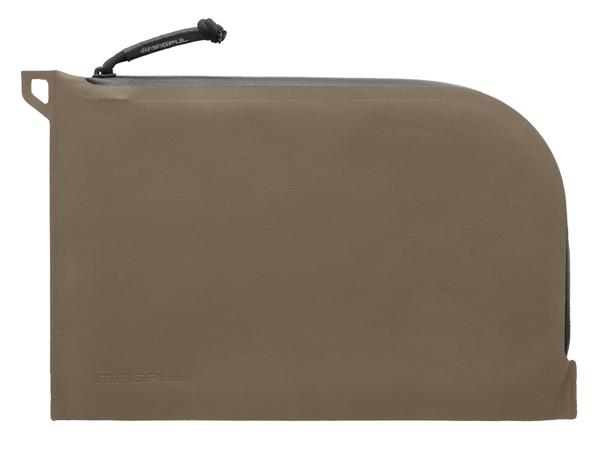 Magpul MAG1264-245 DAKA Flat Dark Earth Single Pistol Storage Case with Paracord Zipper Pull