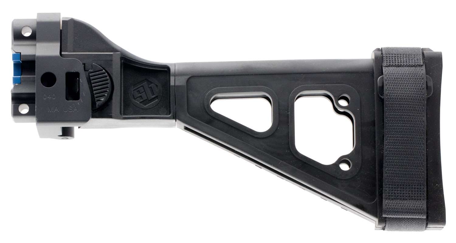 SB Tactical SBT5A Black Folding Pistol Brace for HK MP5K/SP5K/SP89 Platform Clones