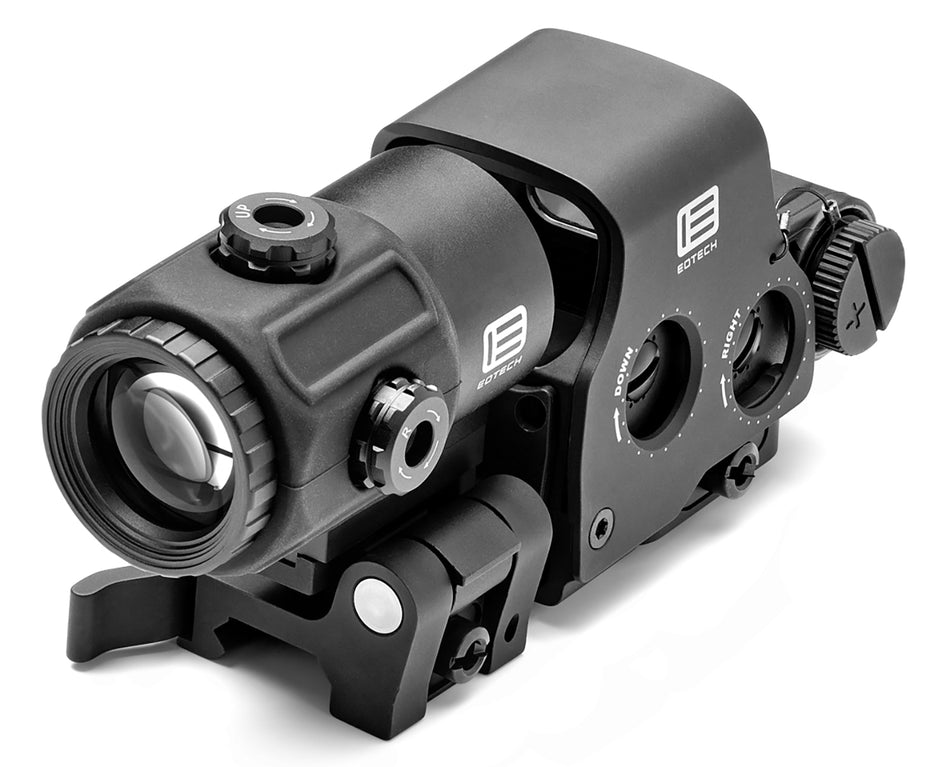 Eotech HHS VI 1x 3x EXPS3-2 G43 Magnifier Combo Matte Black 1 MOA Red Dot Ring
